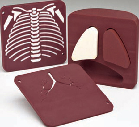 Gammex 610新生兒胸部模體，Gammex 610胸部模體