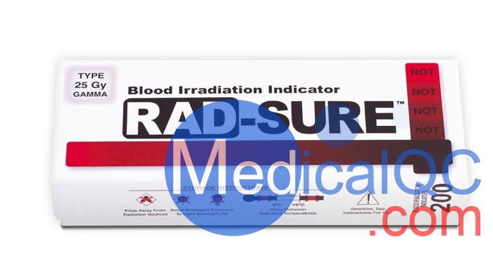 Rad-Sure血液輻照標(biāo)簽，Rad-Sure輻照指示膠片，Rad-Sure輻照膠片