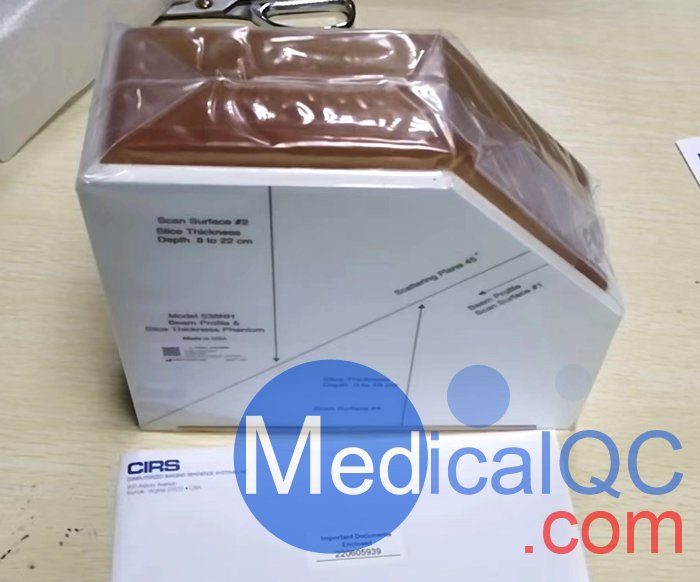 ATS 538NH波束輪廓和切片厚度模體，ATS 538NH模體