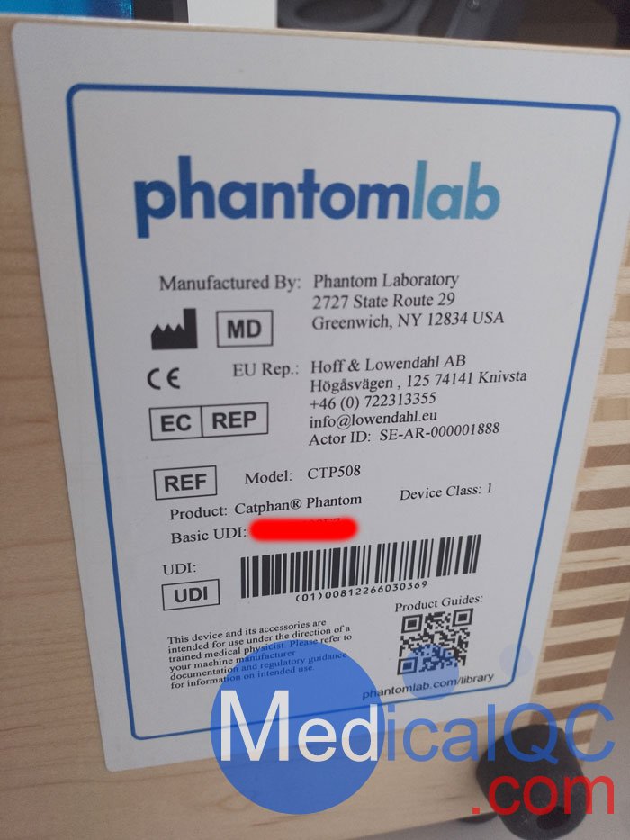 Catphan508體模，CTP500 CT性能模體，Catphan508 CT性能模體實物拍攝圖